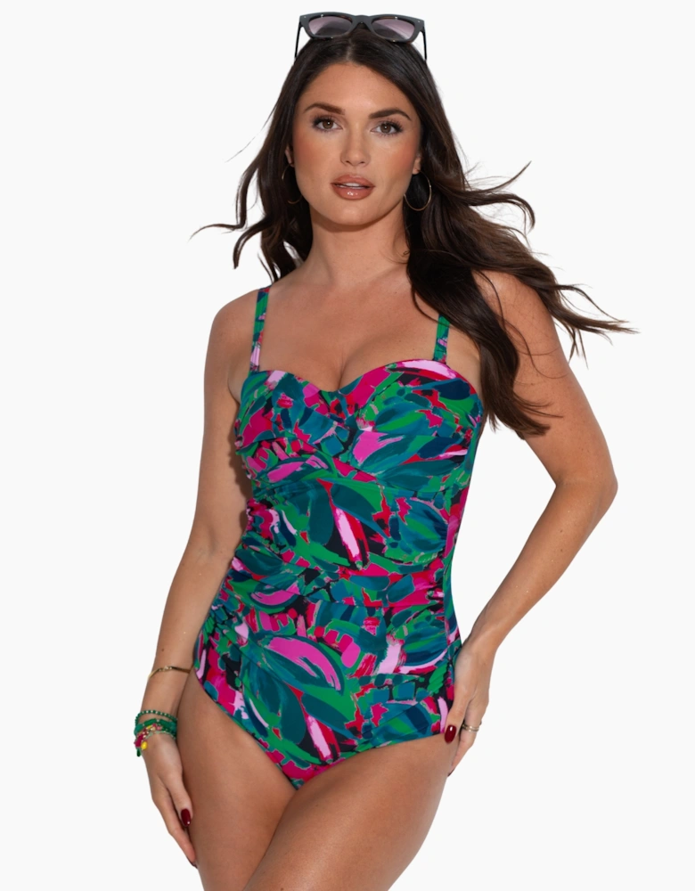 15209 Pour Moi Santa Monica Strapless Tummy Control Swimsuit