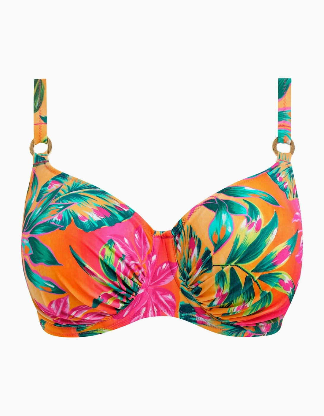 Fs507001 Fantasie Sunset Reef Underwired Gathered Full Cup Bikini Top