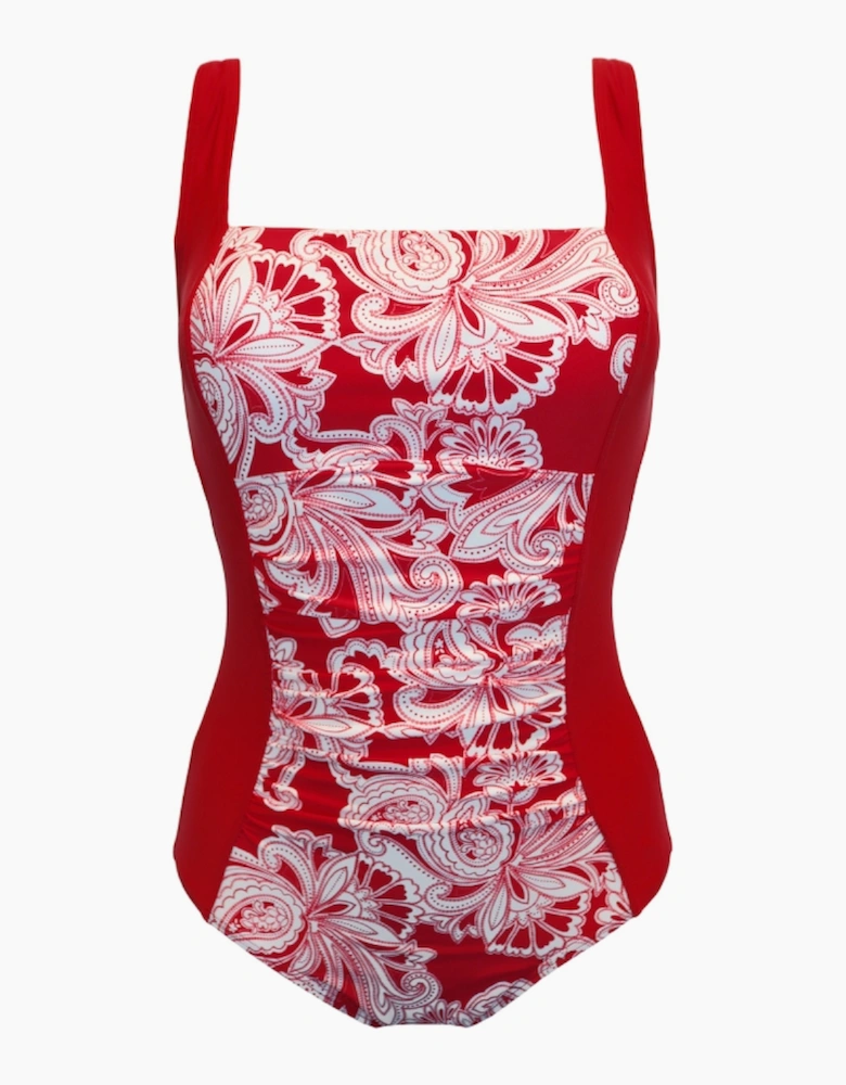 25631 Pour Moi Santa Barbara Ruched Tummy Control Swimsuit