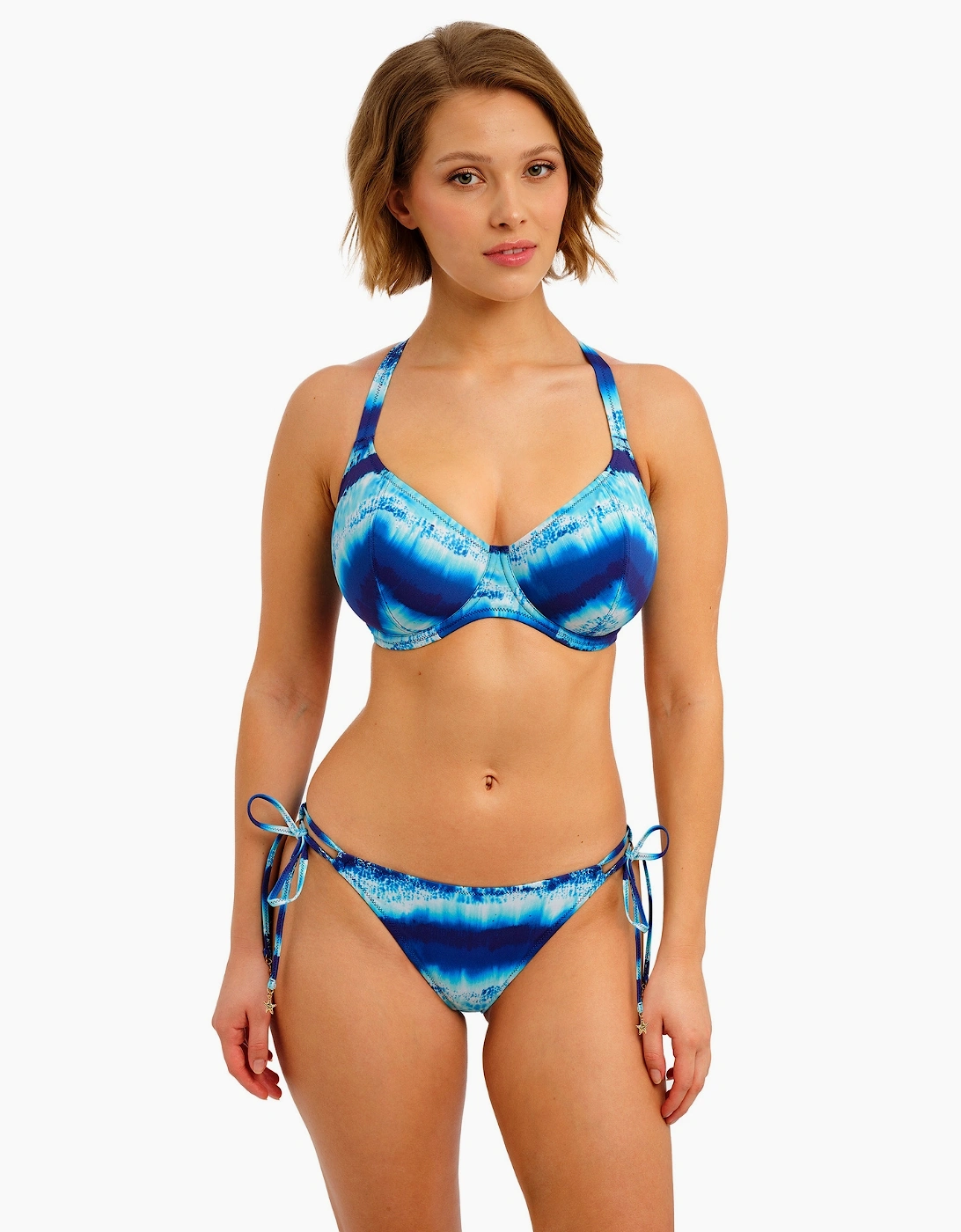 As207402 Freya Cadiz Coast Underwired Plunge Bikini Top