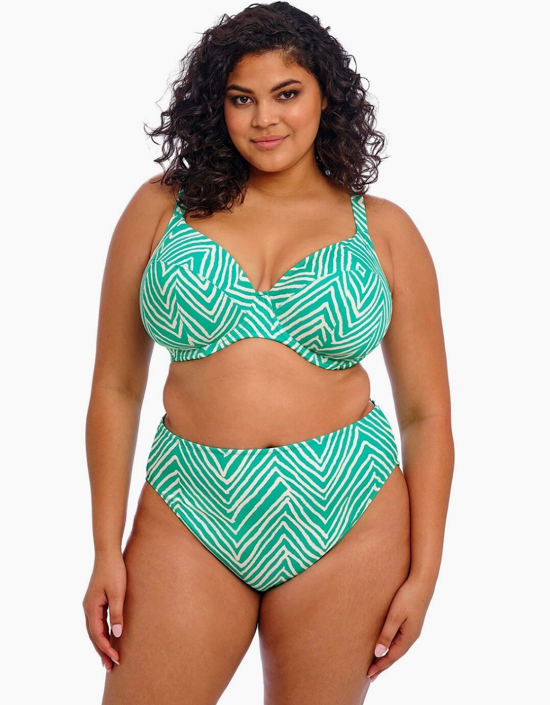 802602 Elomi Fiji Falls Plunge Bikini Top