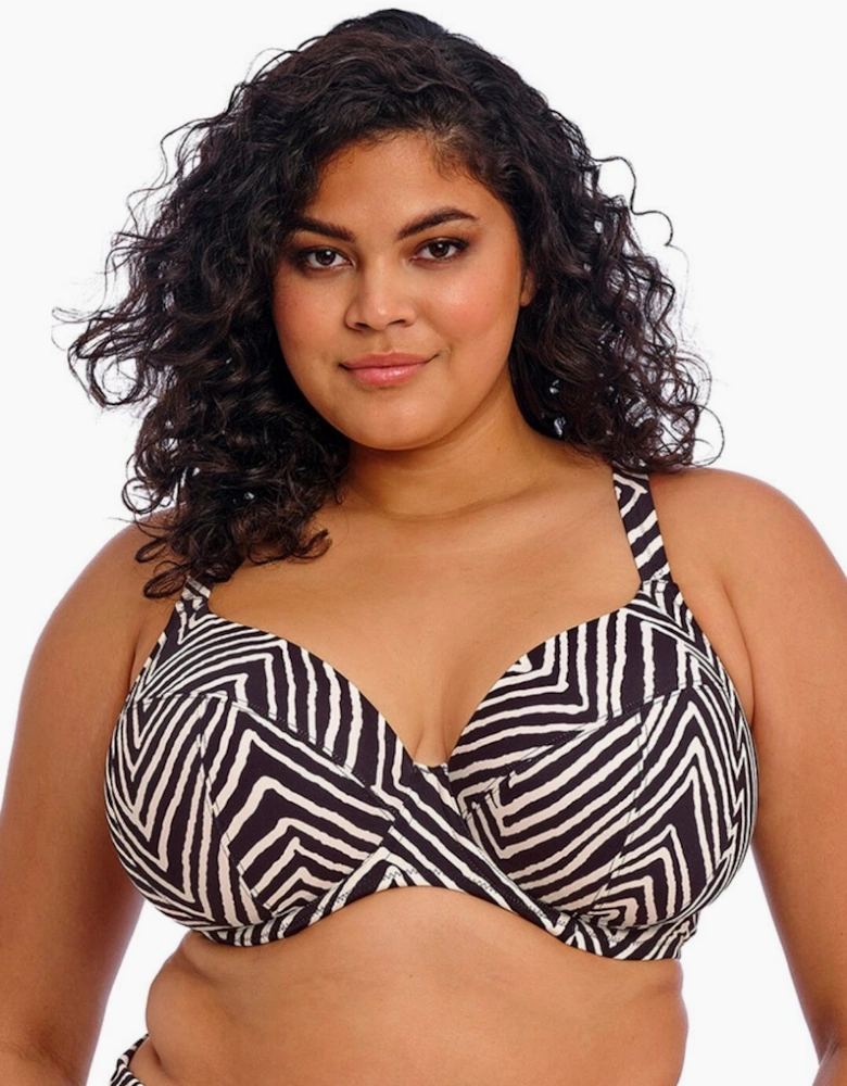 802602 Elomi Fiji Falls Plunge Bikini Top