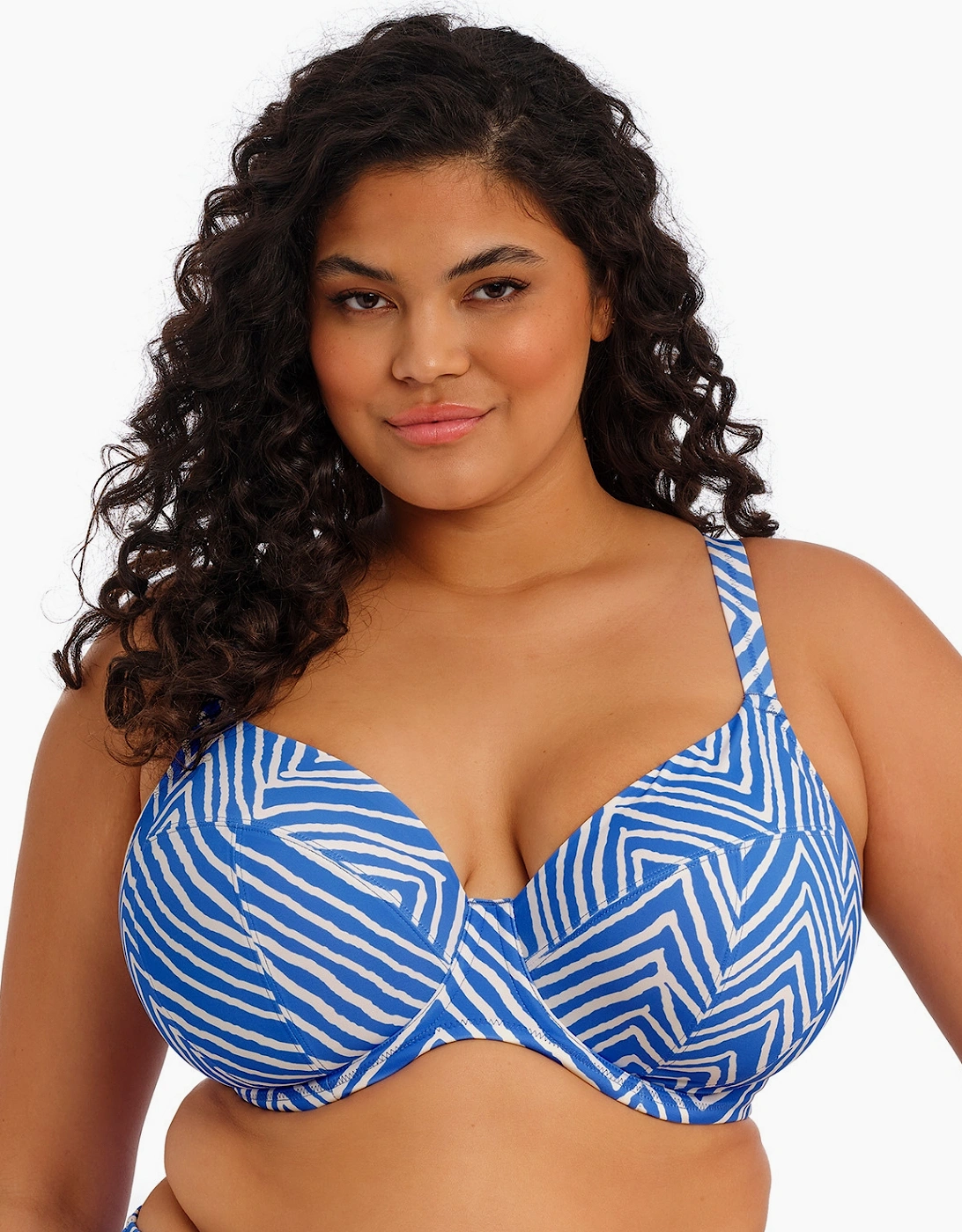 802602 Elomi Fiji Falls Plunge Bikini Top