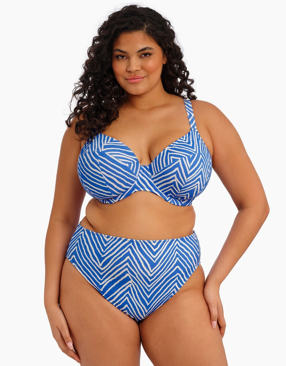 802602 Elomi Fiji Falls Plunge Bikini Top