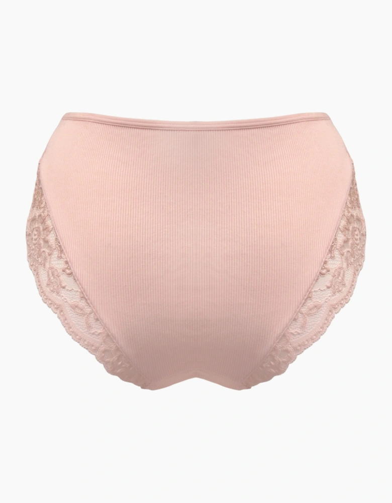 14607 Pour Moi Love To Lounge Lace And Modal Midi Brief