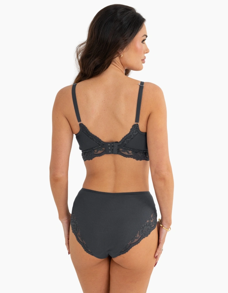 14607 Pour Moi Love To Lounge Lace And Modal Midi Brief