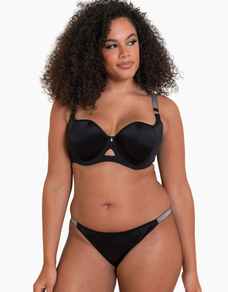 Ck103211 Curvy Kate Boost Diamante Tanga Brief