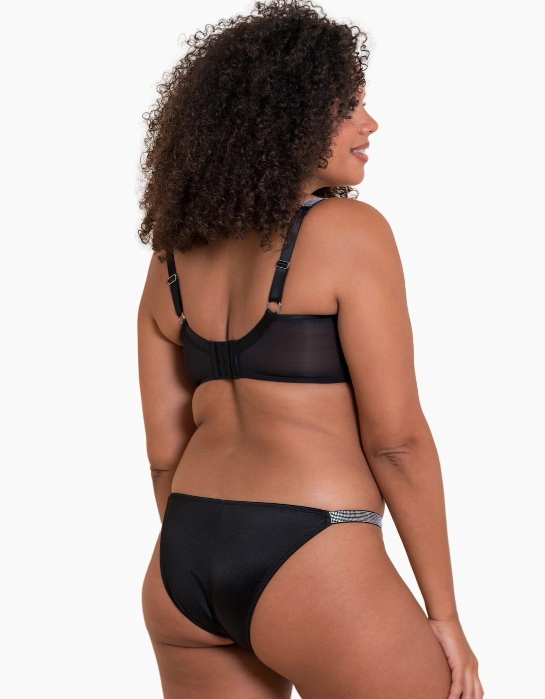 Ck103211 Curvy Kate Boost Diamante Tanga Brief