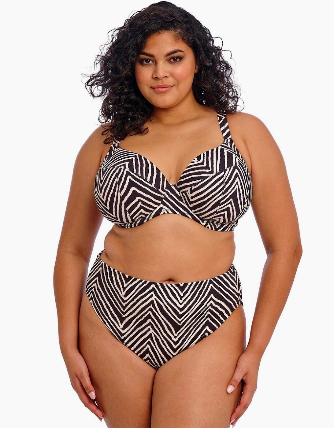 802672 Elomi Fiji Falls Mid Rise Bikini Brief