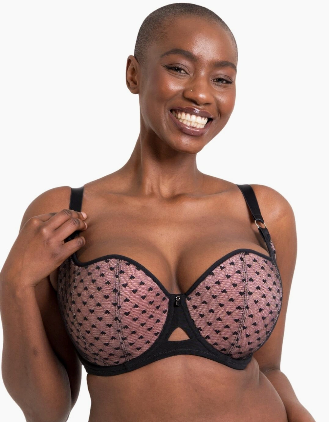 CK092106 Curvy Kate Boost Heartbreaker Padded Balcony Bra