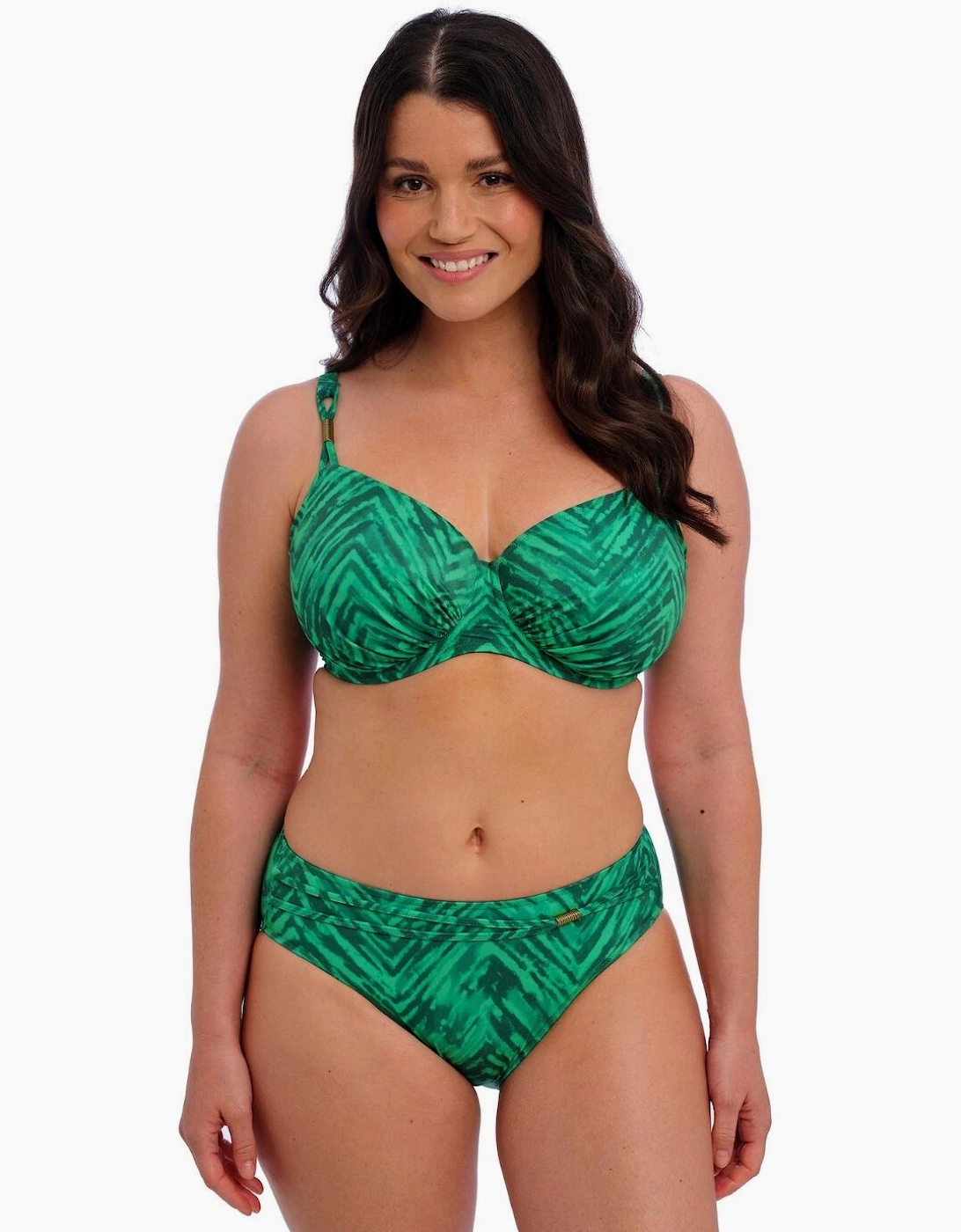 505501 Fantasie Punta Mita Underwired Gathered Full Cup Bikini Top