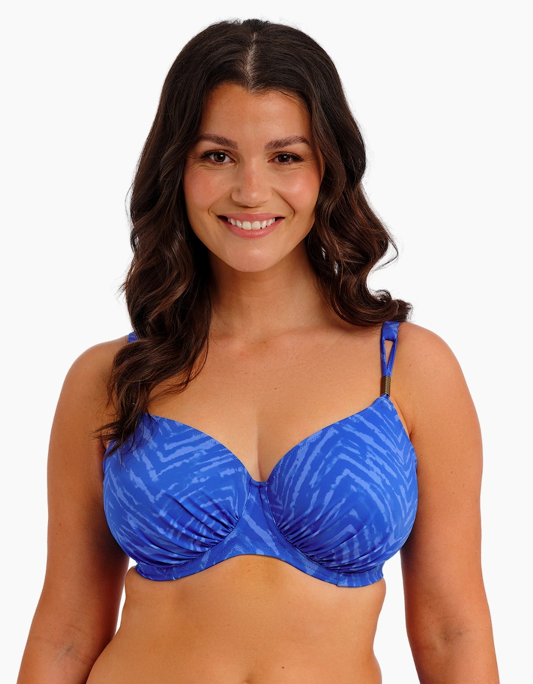 505501 Fantasie Punta Mita Underwired Gathered Full Cup Bikini Top