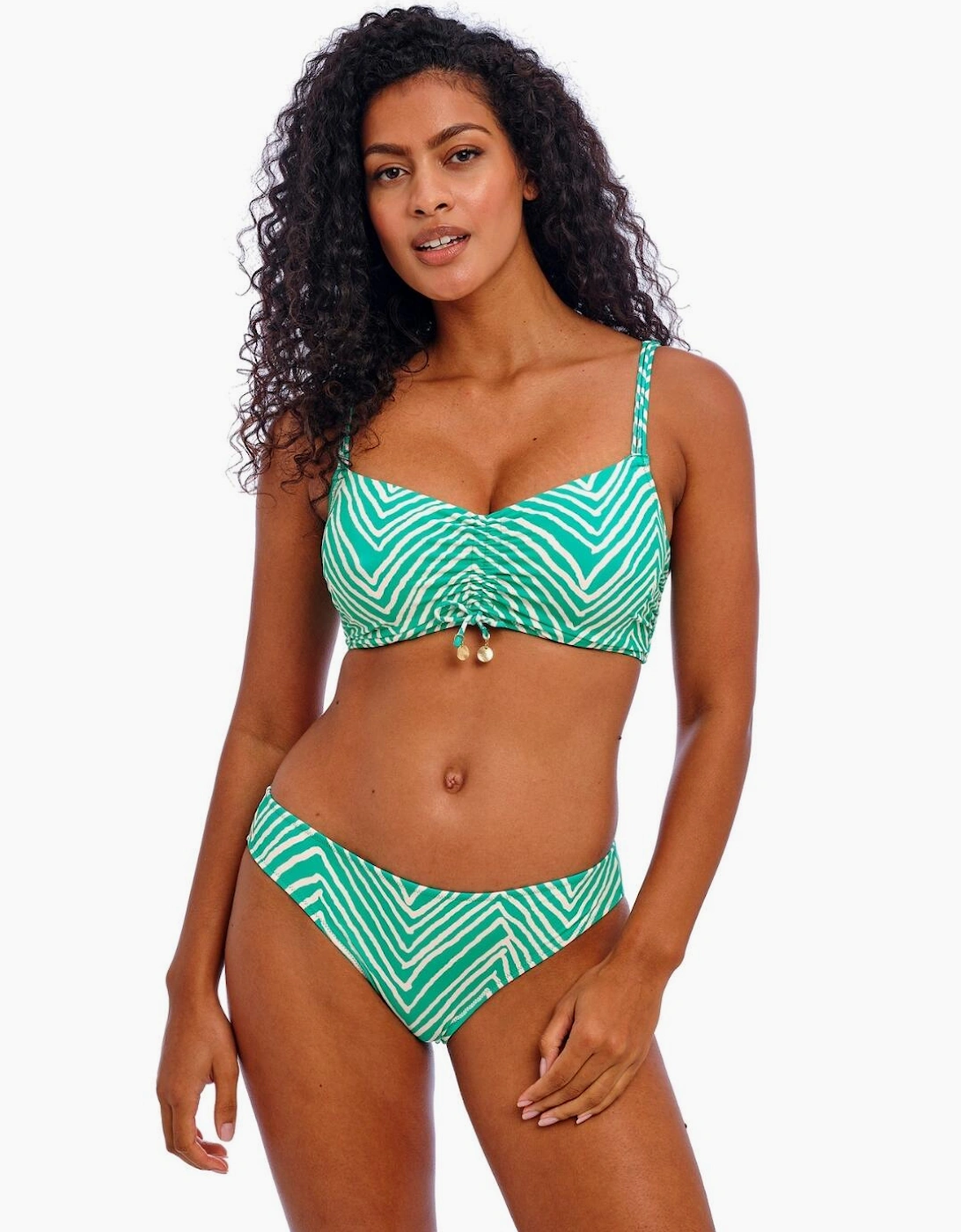 206814 Freya Fiji Falls Bralette Bikini Top