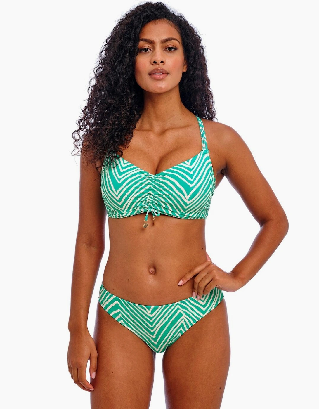 206814 Freya Fiji Falls Bralette Bikini Top