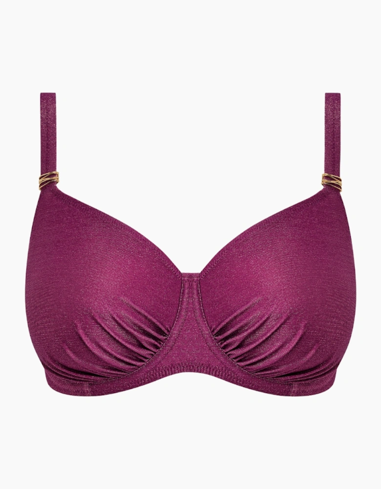 506101 Fantasie Paros Coast Underwired Gathered Full Cup Bikini Top