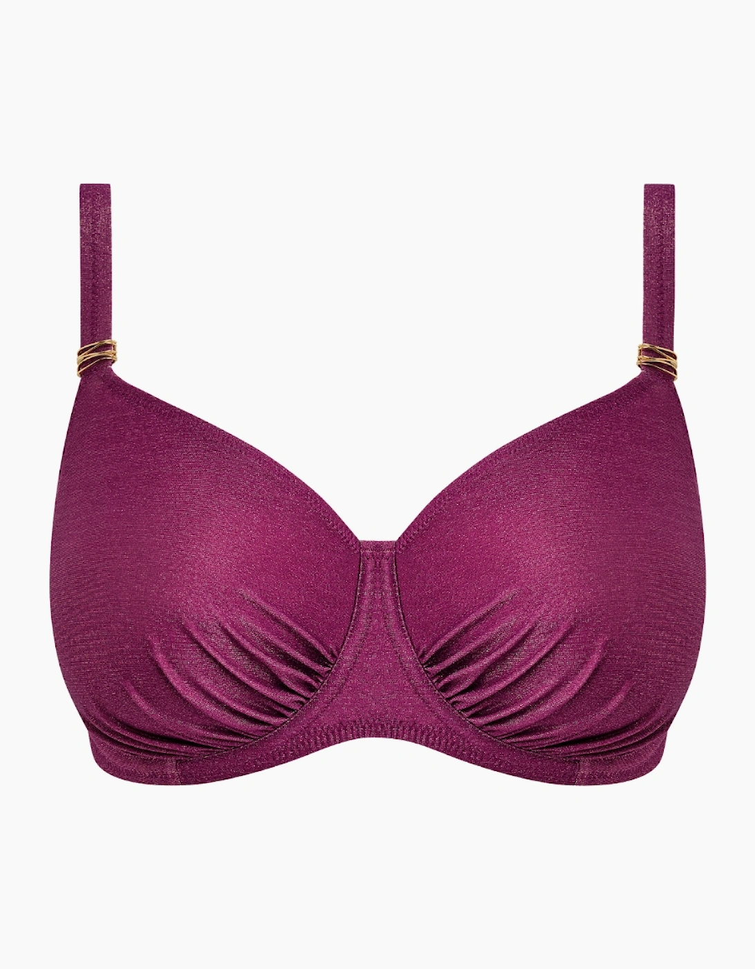 506101 Fantasie Paros Coast Underwired Gathered Full Cup Bikini Top