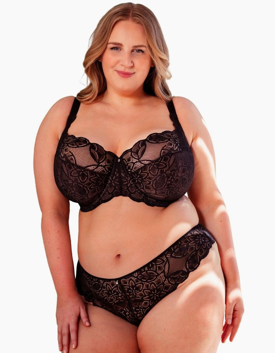 CK089202 Curvy Kate Lovelace Brazilian Brief