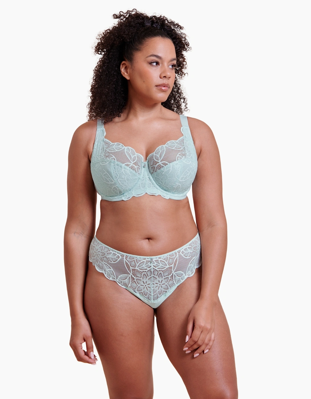 CK089202 Curvy Kate Lovelace Brazilian Brief