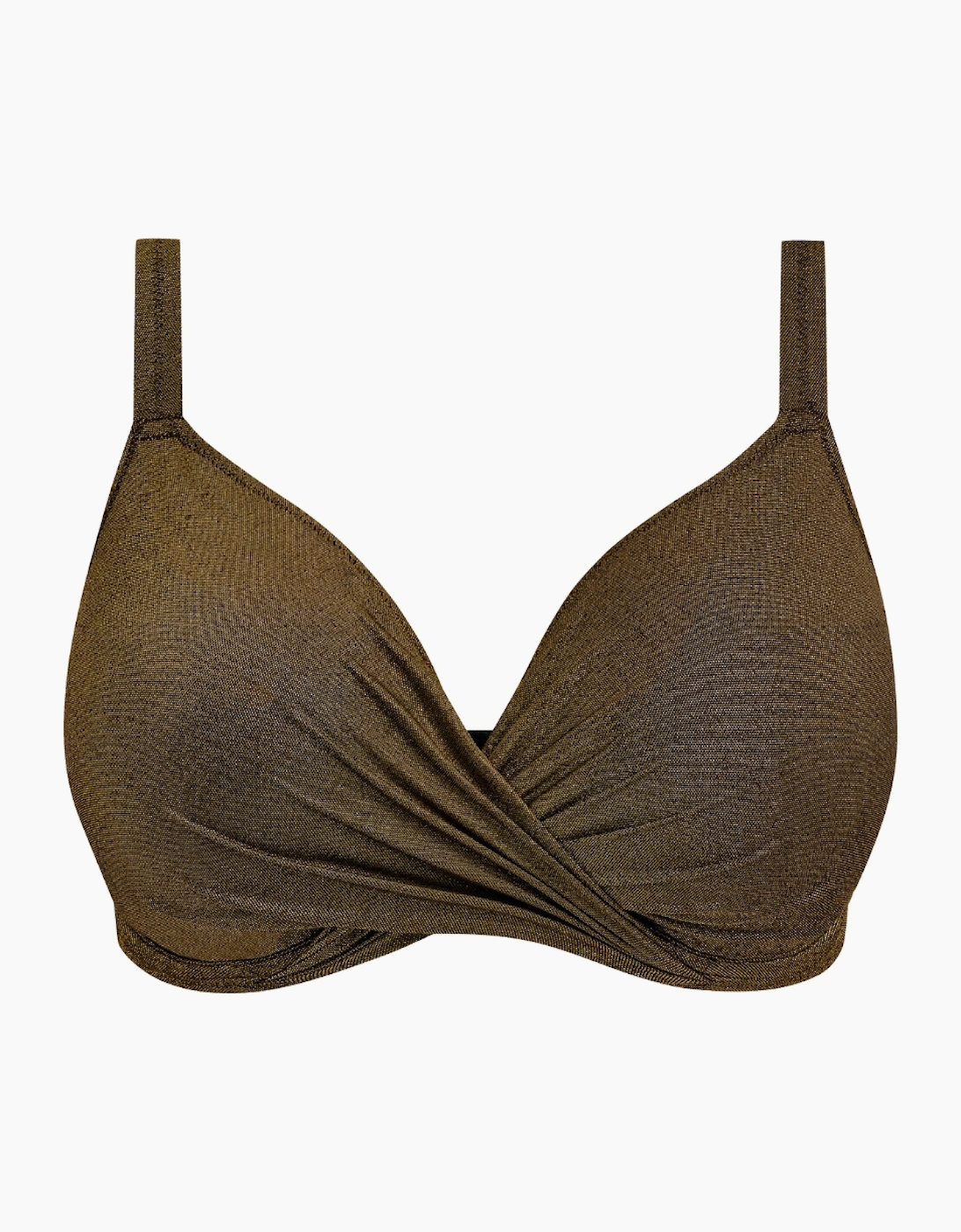 Es803227 Elomi Sunset Shimmer Underwired Plunge Bikini Top