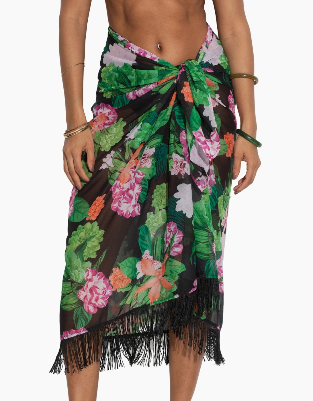 91150 Pour Moi  Chiffon Multiway Beach Sarong