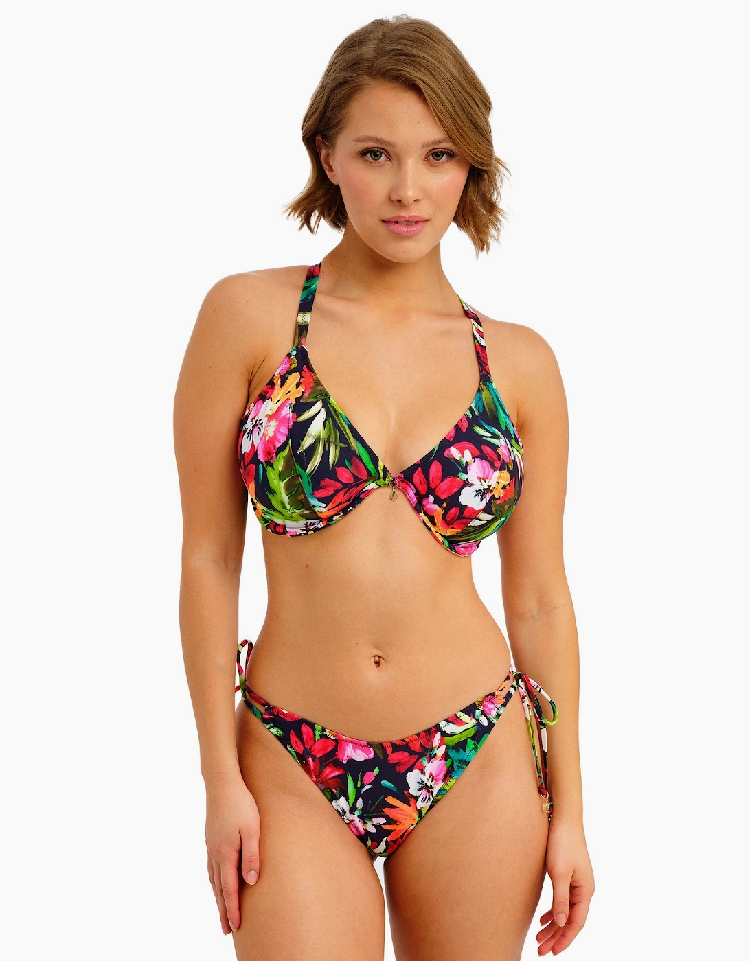 As207927 Freya Kailua Shores Underwired Plunge Bikini Top