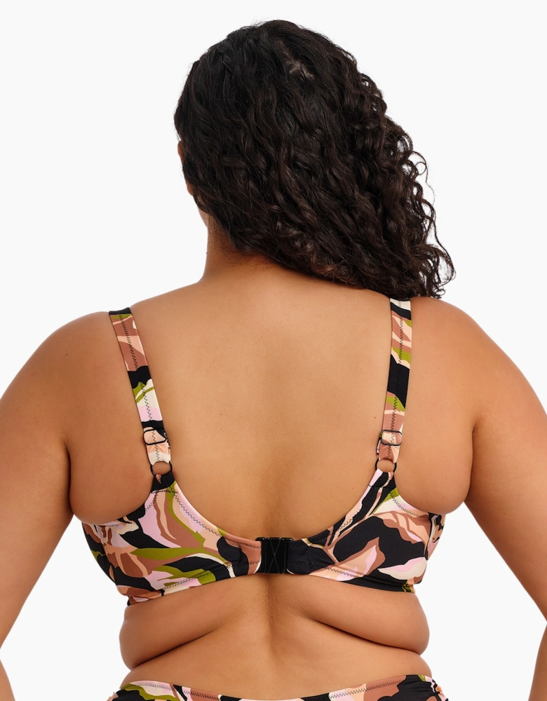 Es803402 Elomi Ocean Avenue Underwired Plunge Bikini Top