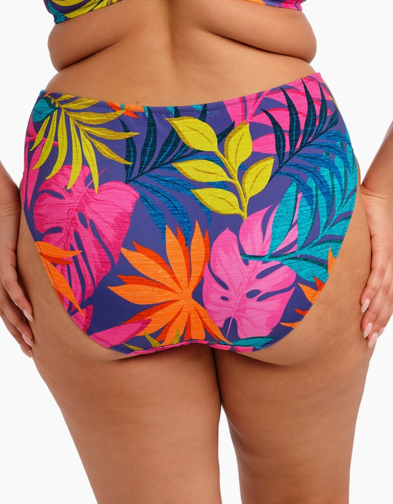 Es803372 Elomi Porto Rafti Mid Rise Bikini Brief