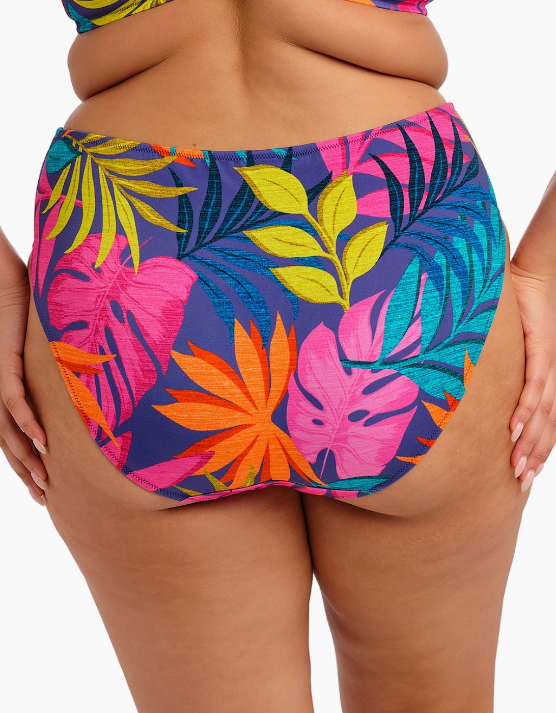 Es803372 Elomi Porto Rafti Mid Rise Bikini Brief