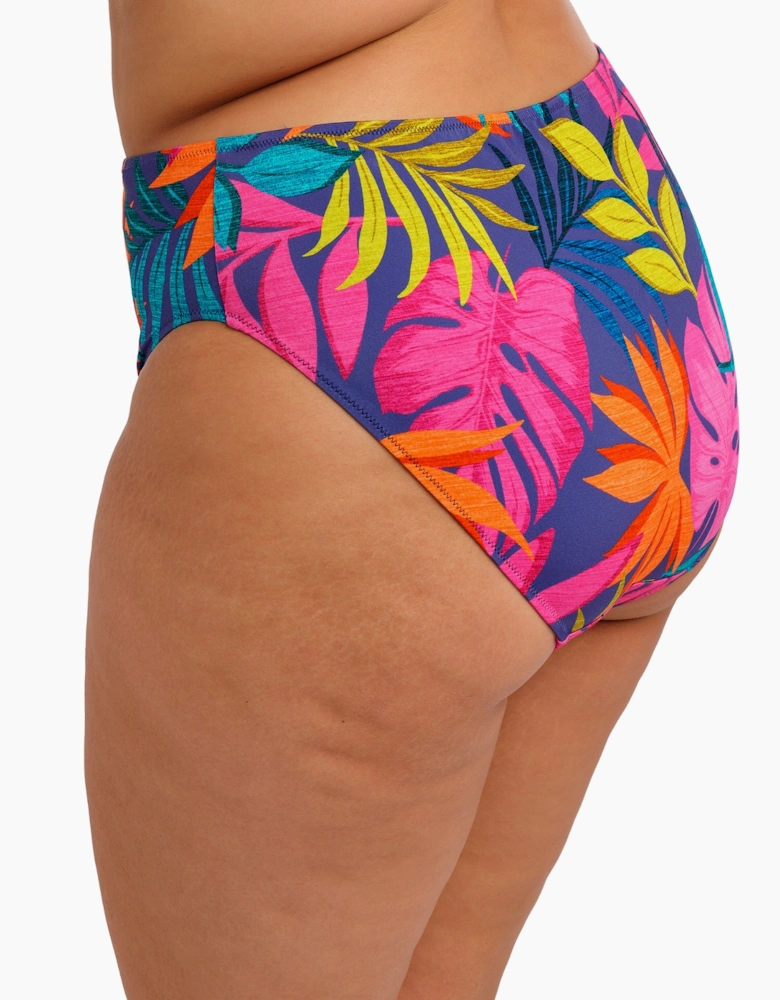 Es803372 Elomi Porto Rafti Mid Rise Bikini Brief
