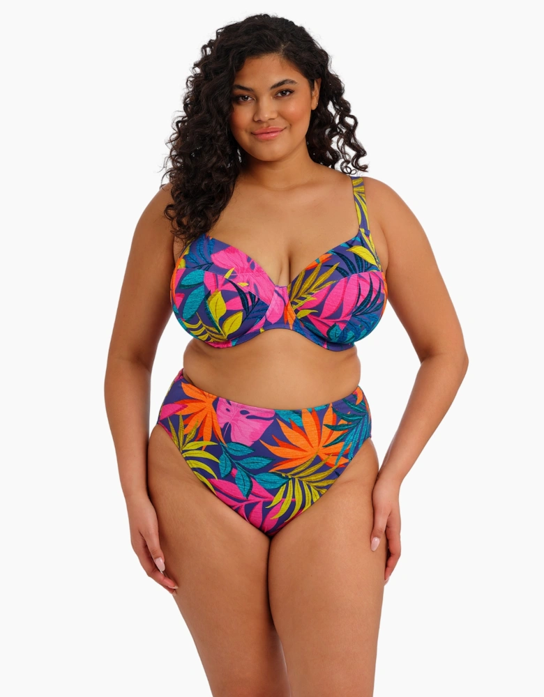 Es803372 Elomi Porto Rafti Mid Rise Bikini Brief