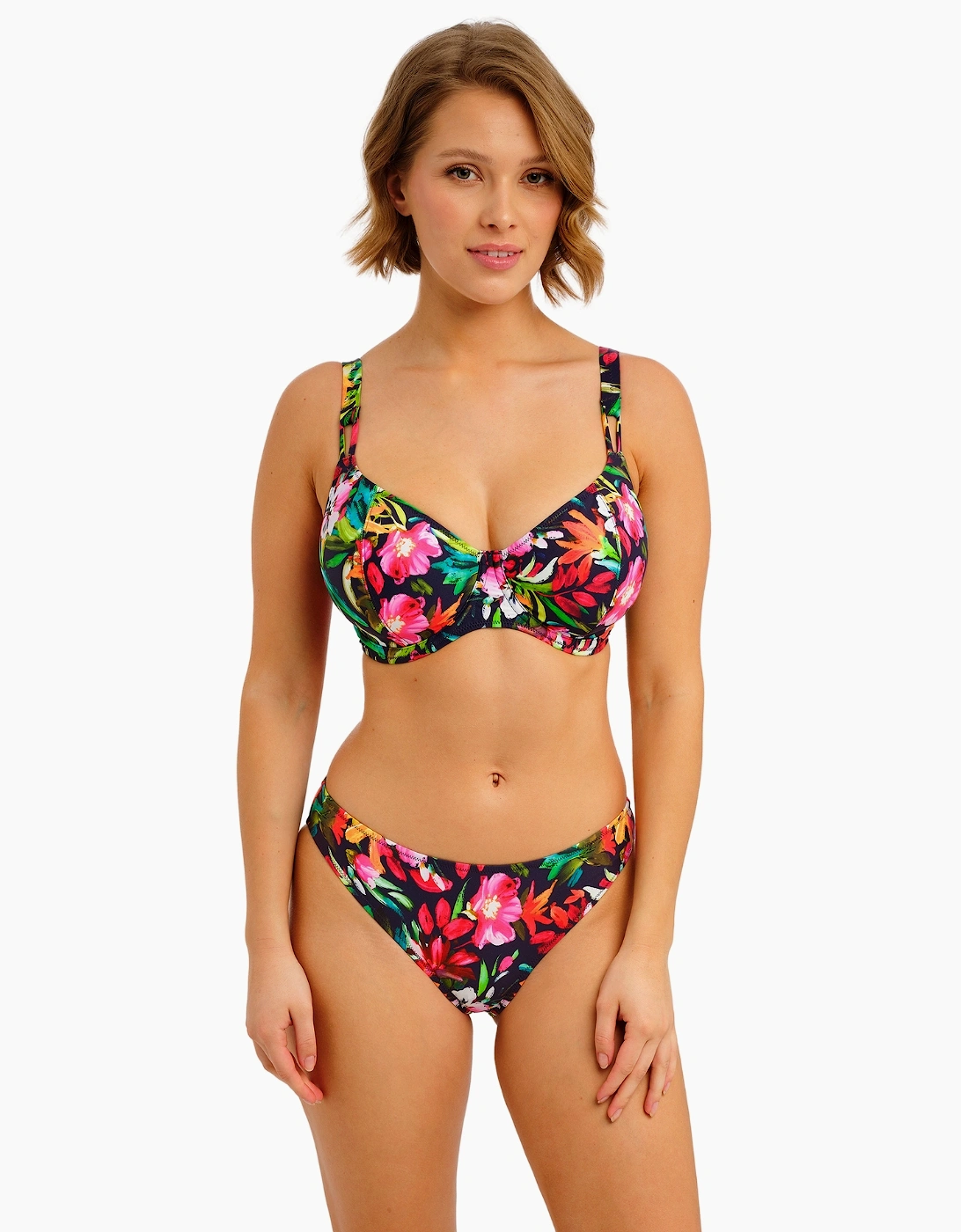 As207902 Freya Kailua Shores Underwired Plunge Bikini Top