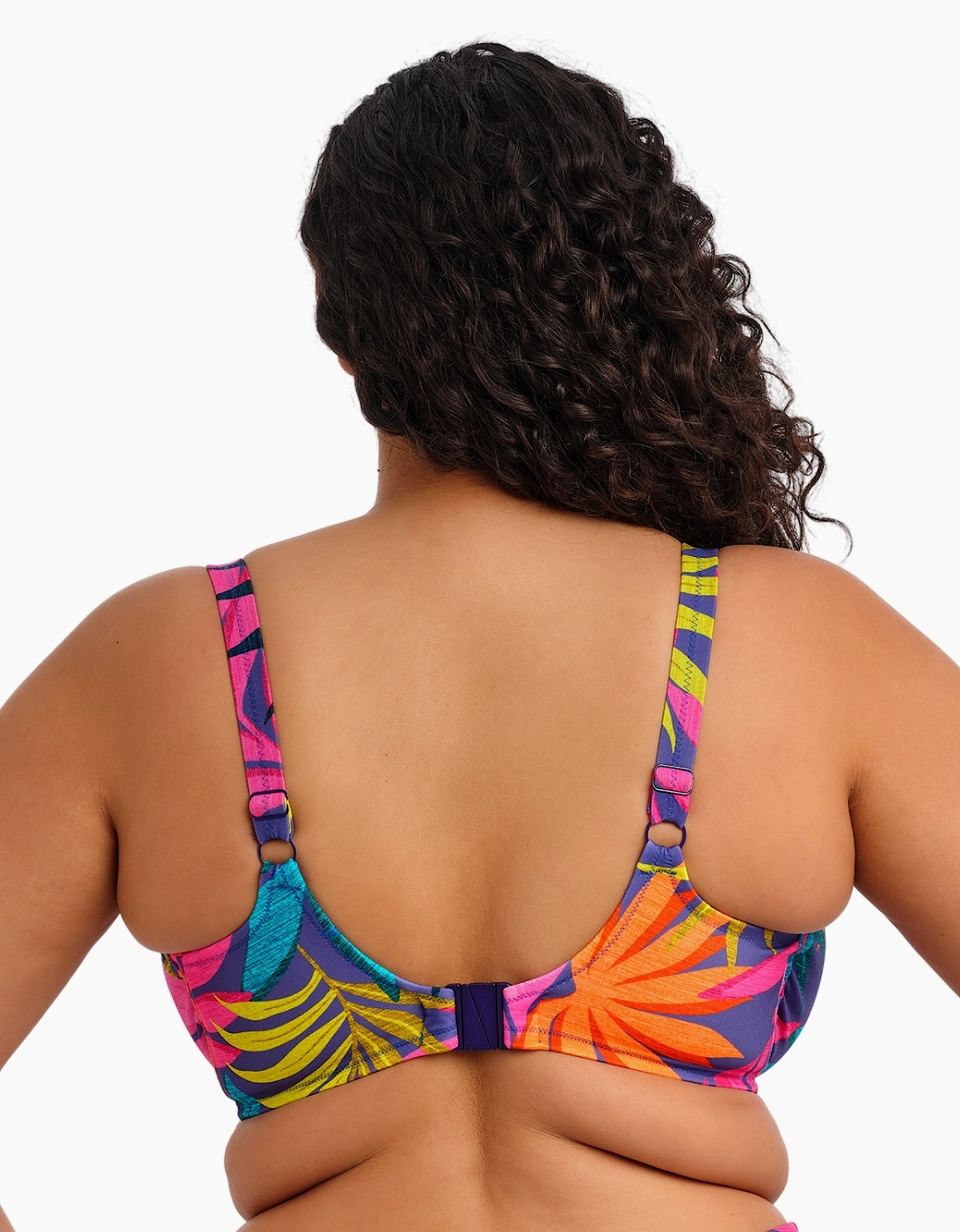 Es803302 Elomi Porto Rafti Underwired Plunge Bikini Top