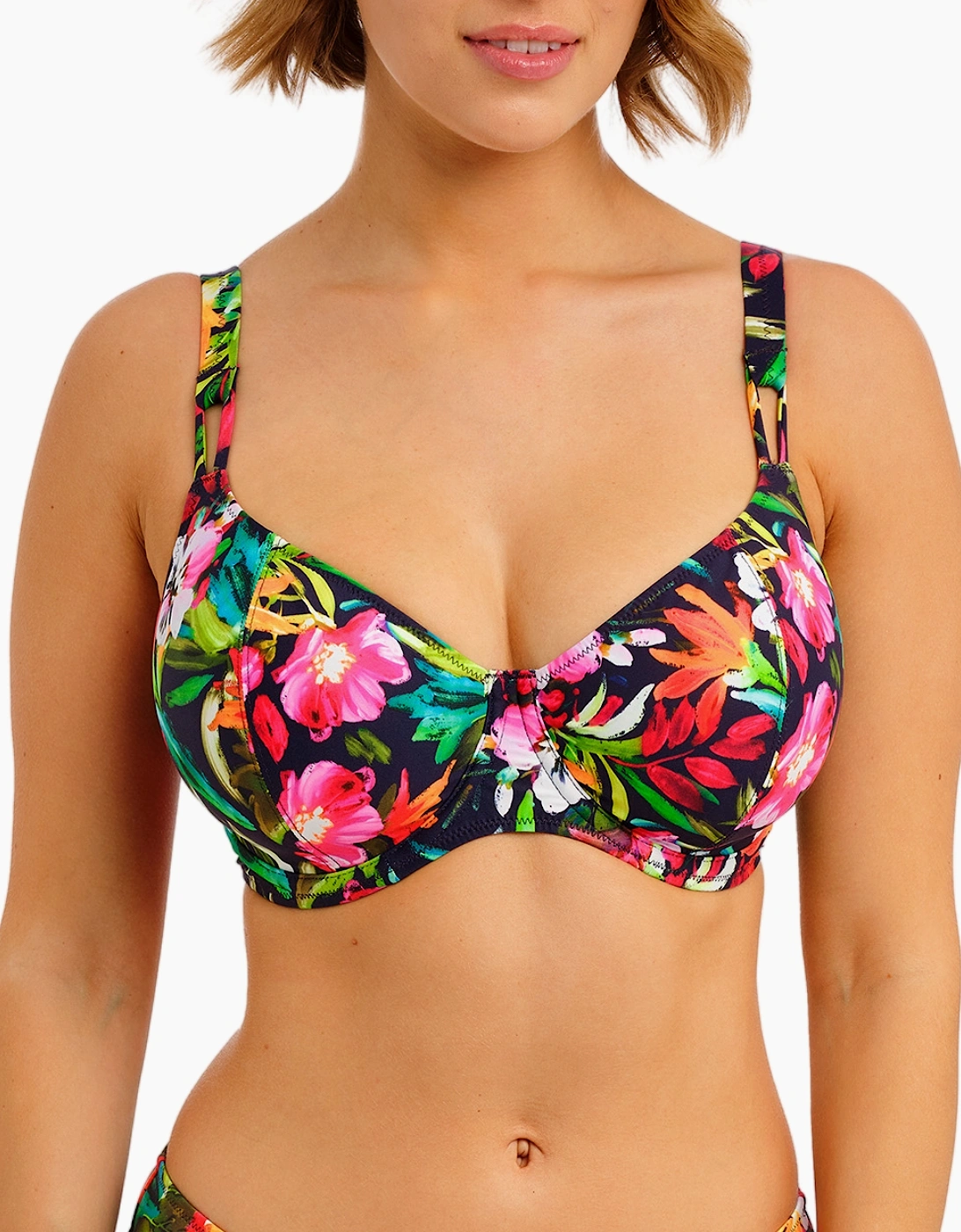 As207902 Freya Kailua Shores Underwired Plunge Bikini Top