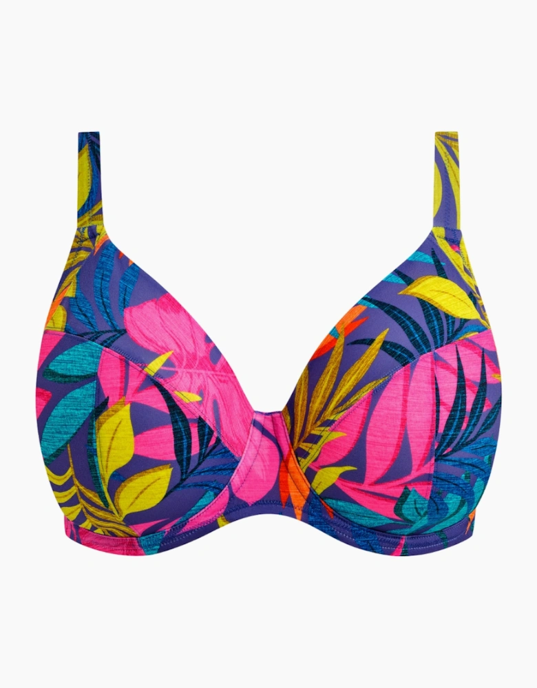 Es803302 Elomi Porto Rafti Underwired Plunge Bikini Top