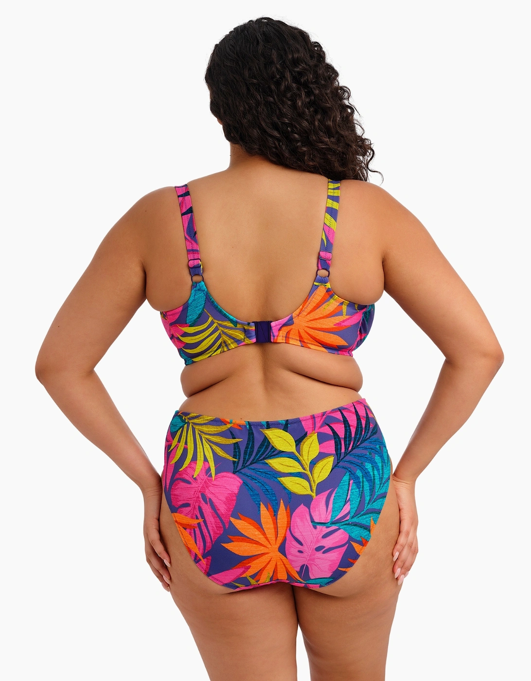 Es803302 Elomi Porto Rafti Underwired Plunge Bikini Top