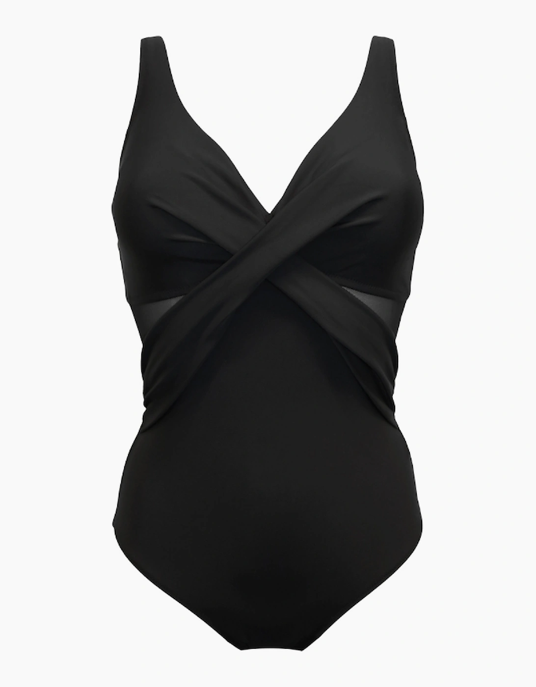 29630 Pour Moi Mesh Full Control Non Wired Swimsuit