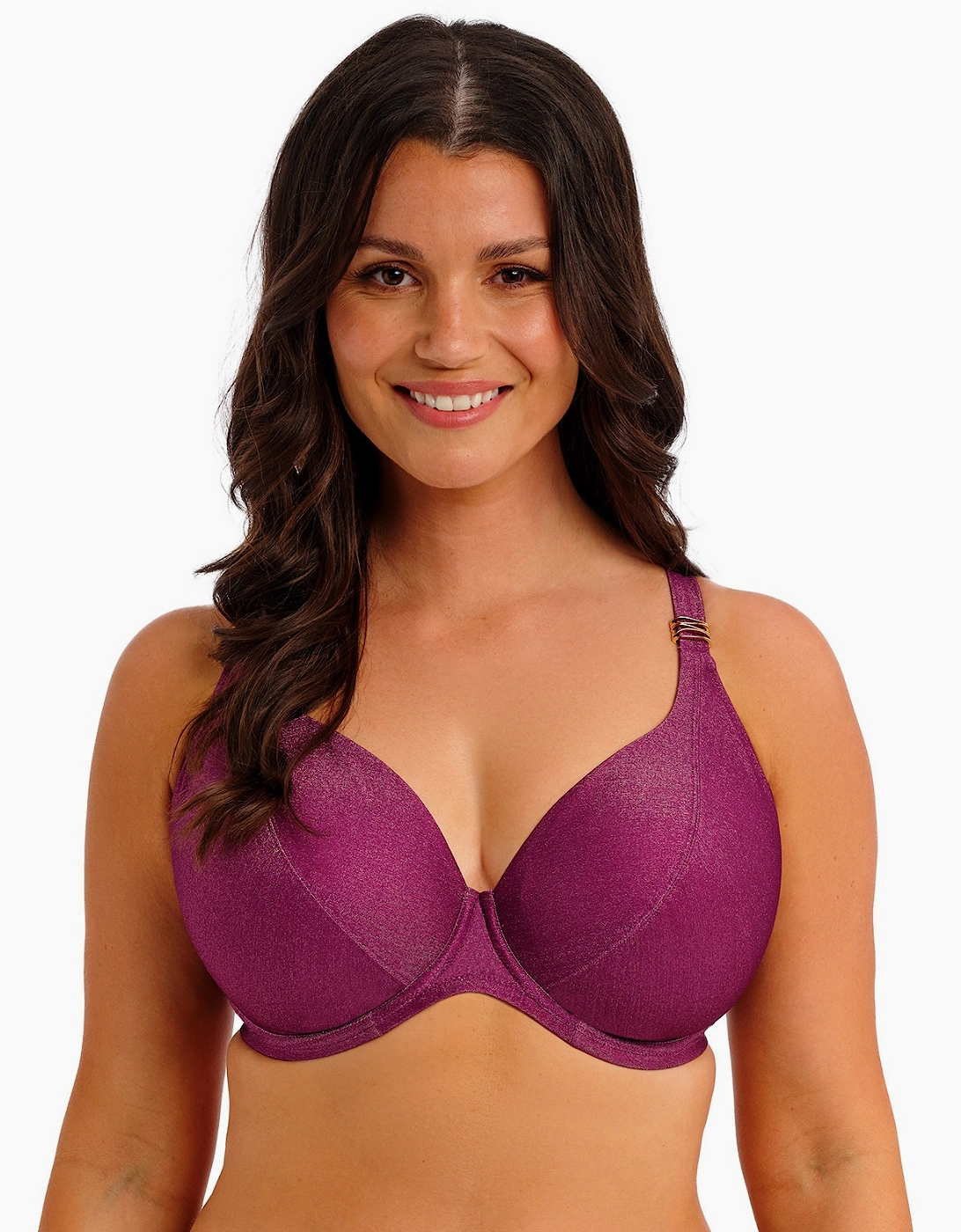 Fs506102 Fantasie Paros Coast Plunge Bikini Top