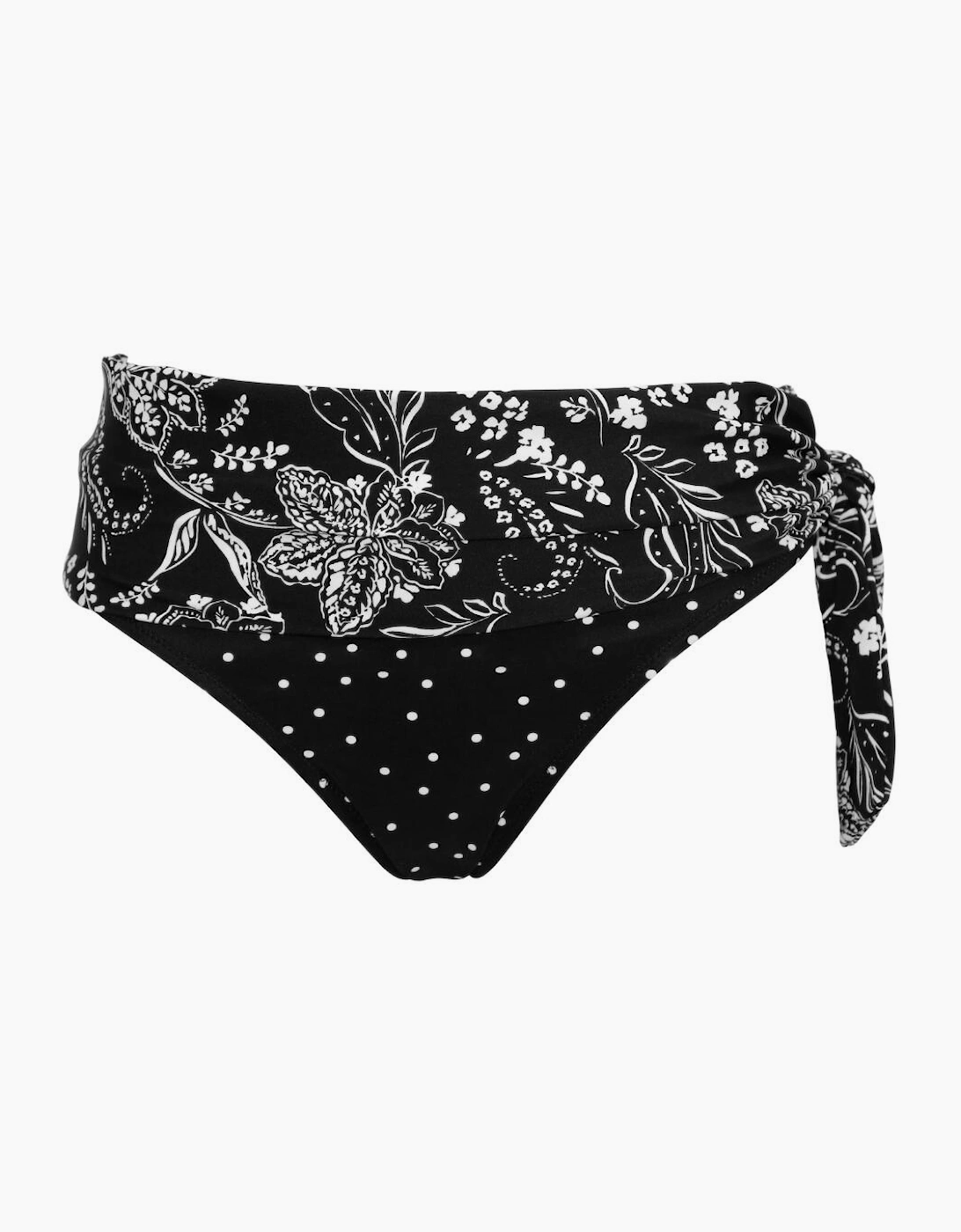 80008R Pour Moi Getaway Fold Over Tie Bikini Brief