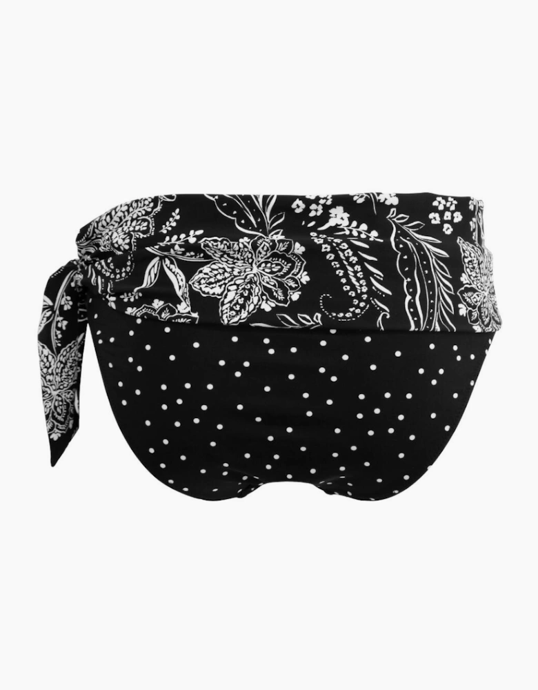 80008R Pour Moi Getaway Fold Over Tie Bikini Brief