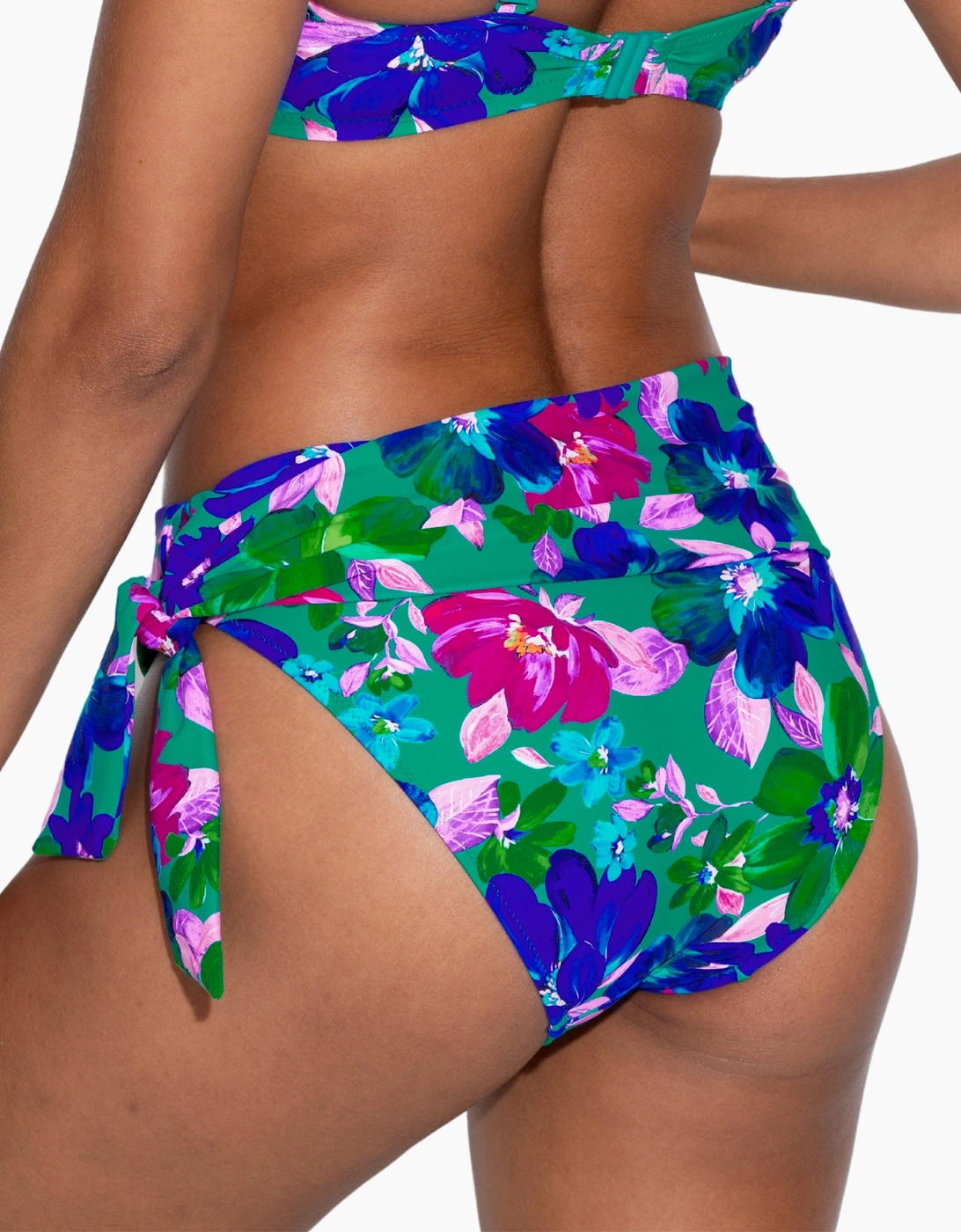 80008R Pour Moi Getaway Fold Over Tie Bikini Brief