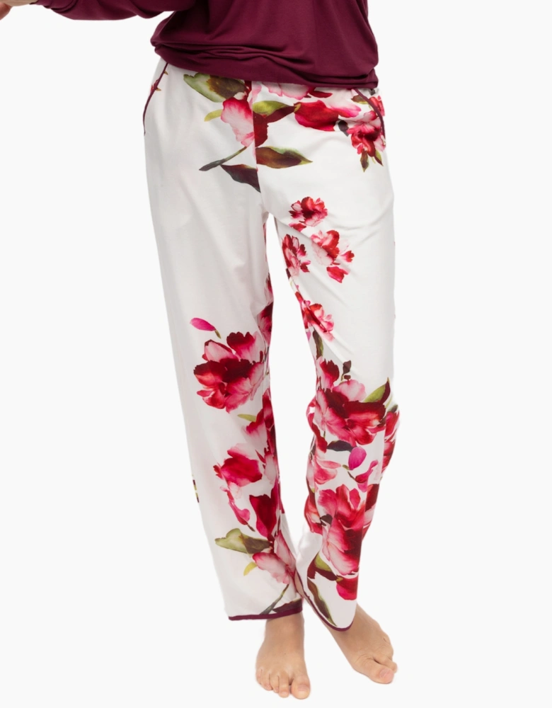 5117 Cyberjammies Isabella Floral Printed Jersey Pyjama Bottoms