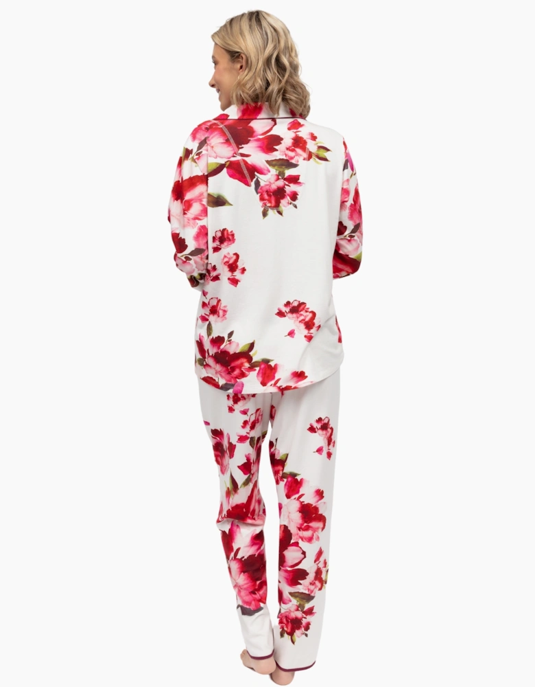 5117 Cyberjammies Isabella Floral Printed Jersey Pyjama Bottoms