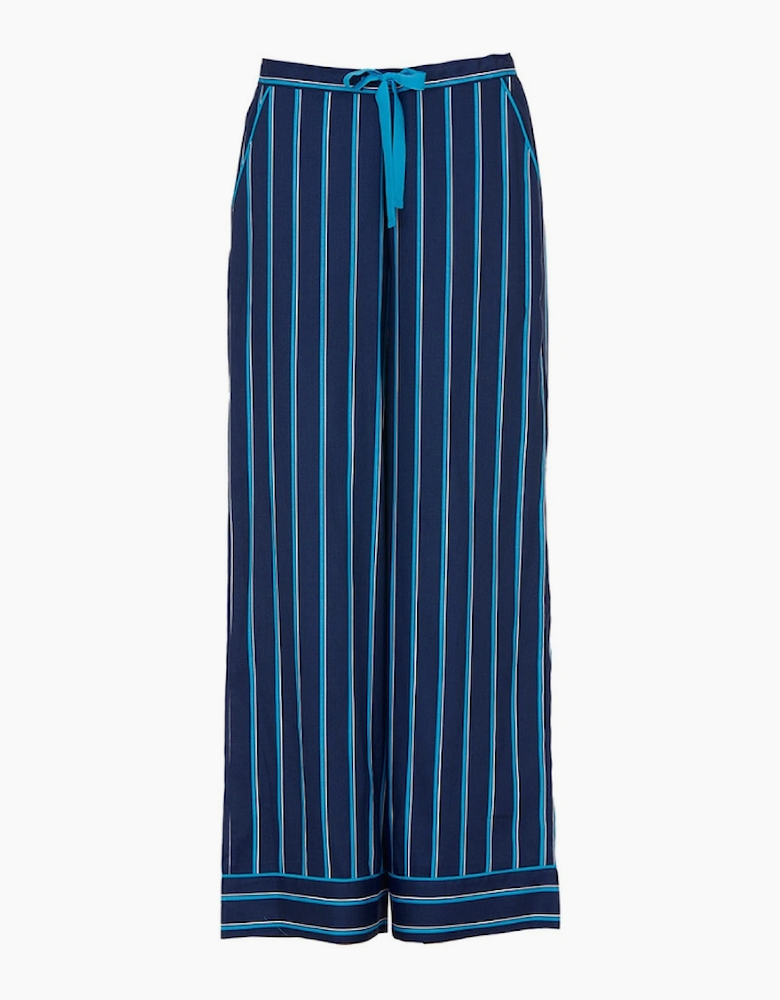 5023 Cyberjammies Marina Printed Stripe Wide Leg Pyjama Bottoms