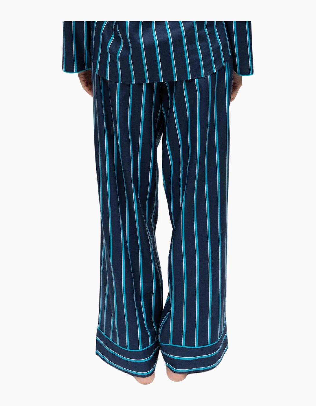 5023 Cyberjammies Marina Printed Stripe Wide Leg Pyjama Bottoms