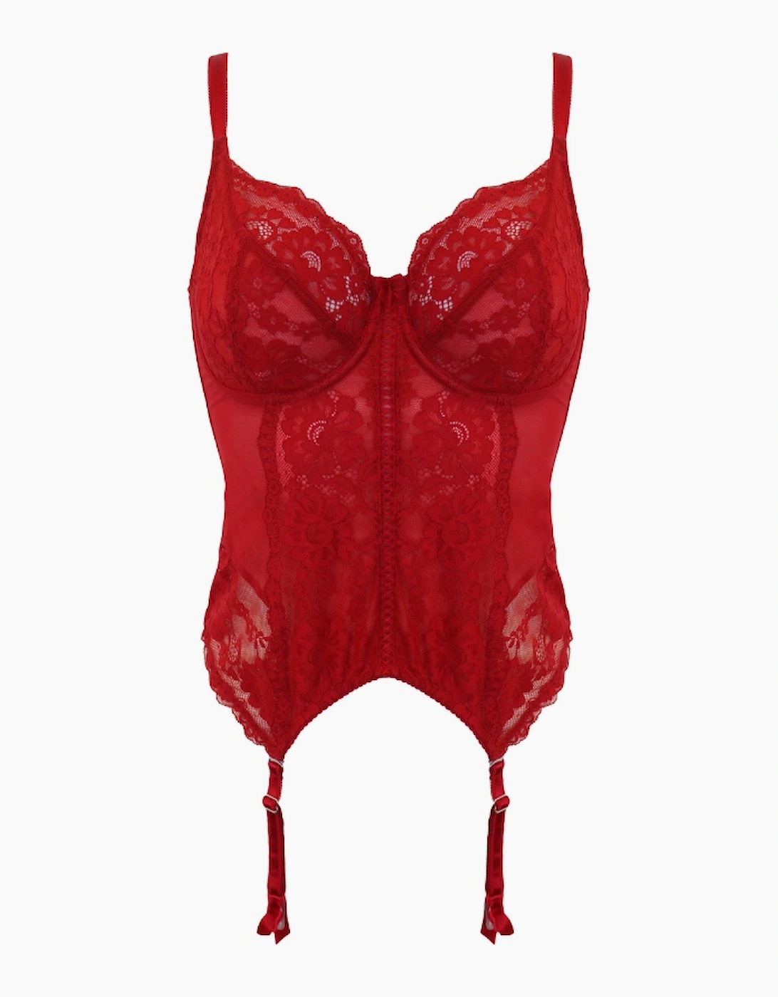 25909 Pour Moi Fleur Non-Padded Underwired Balcony Basque