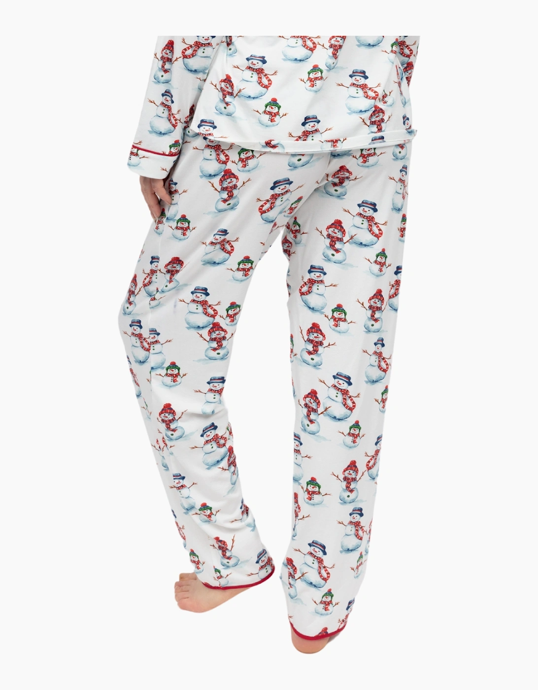 5137 Cyberjammies Blaze Snowman Printed Jersey Pyjama Bottoms