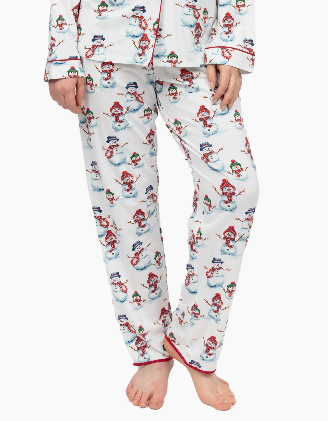 5137 Cyberjammies Blaze Snowman Printed Jersey Pyjama Bottoms