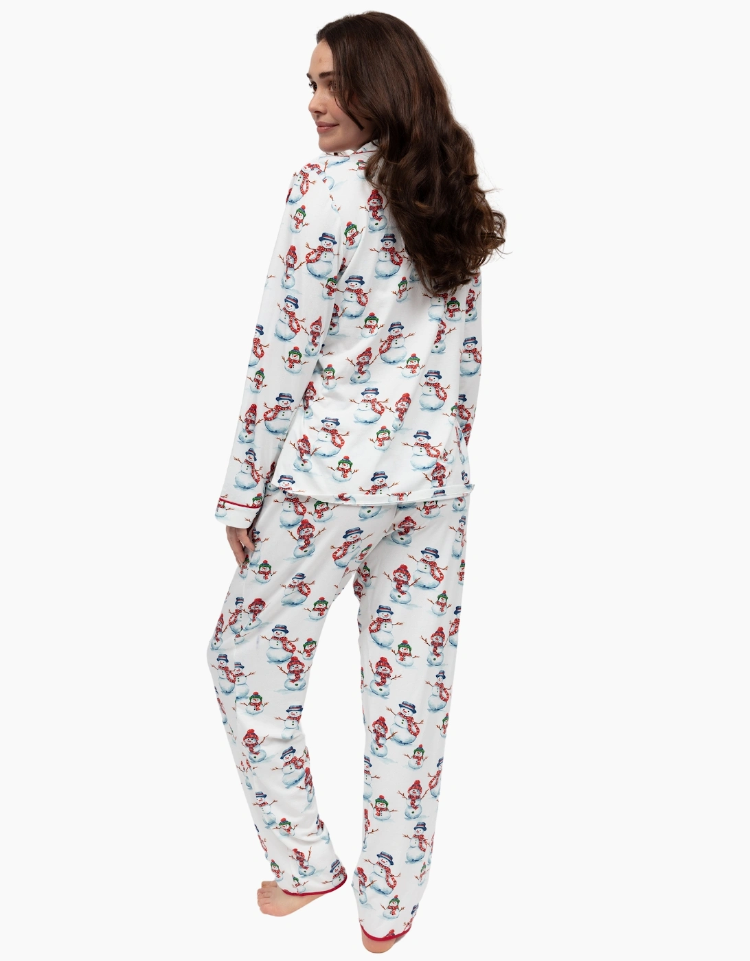 5137 Cyberjammies Blaze Snowman Printed Jersey Pyjama Bottoms