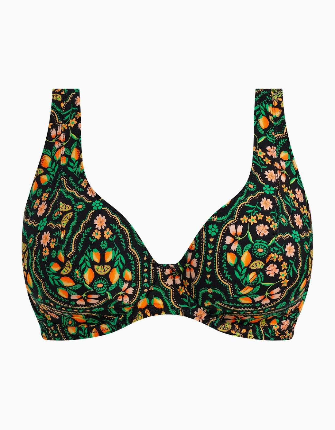 As206913 Freya Sunset In Seville High Apex Bikini Top