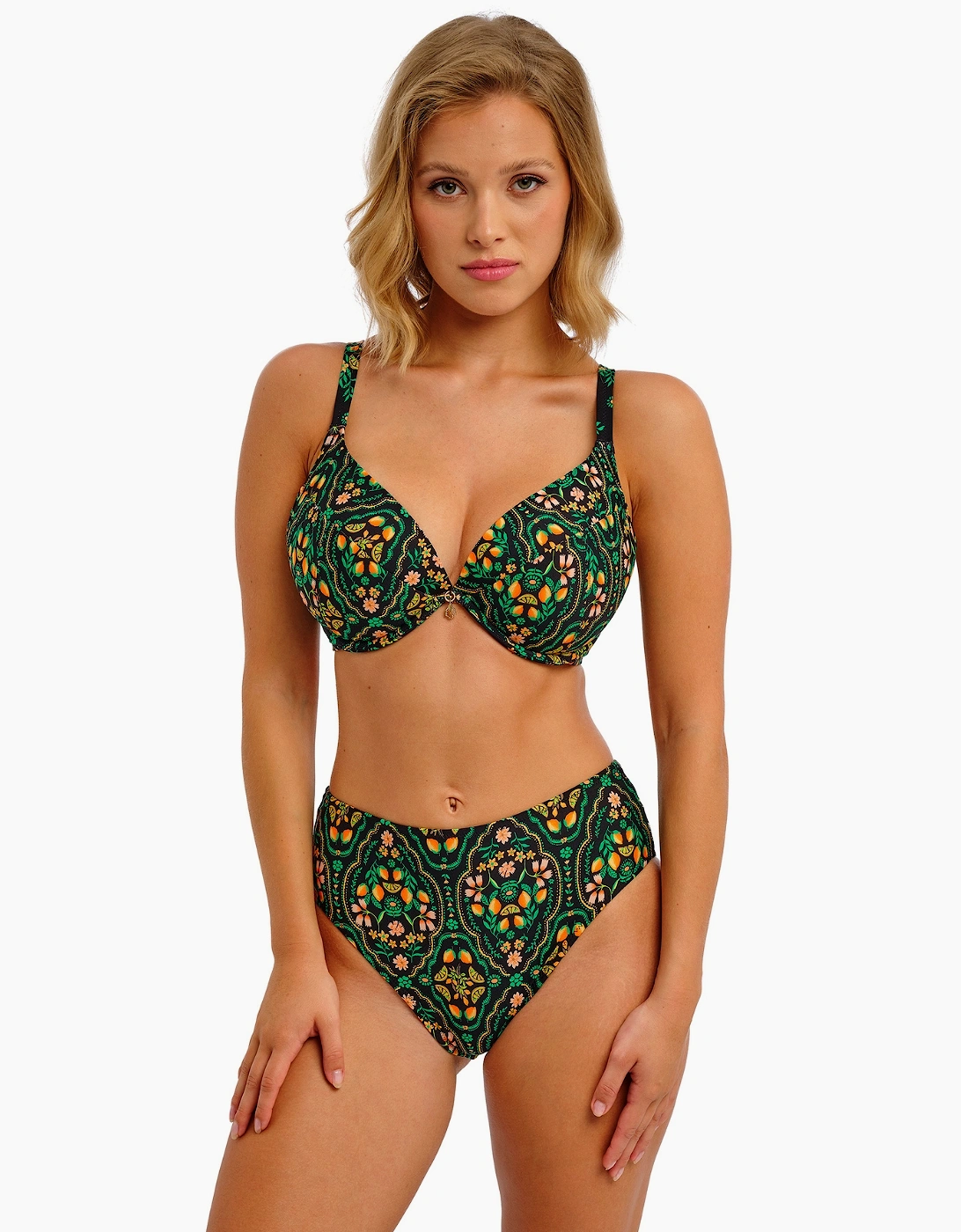 As206978 Freya Sunset In Seville High Waist Bikini Brief